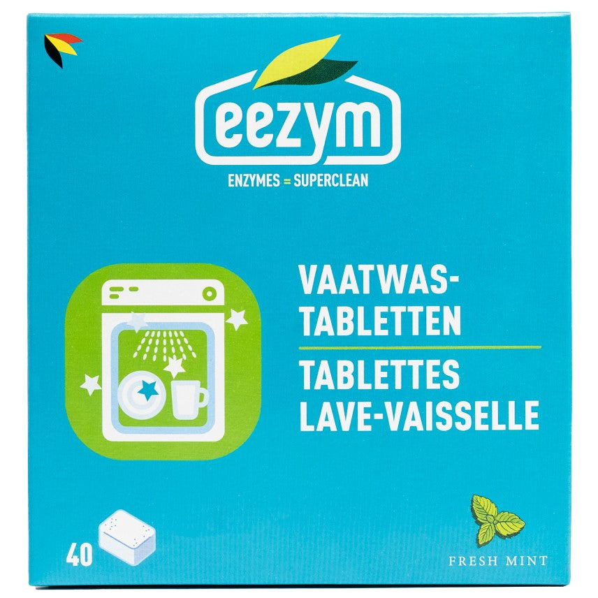 Fermentinės indaplovių tabletės Eezym (40vnt.)